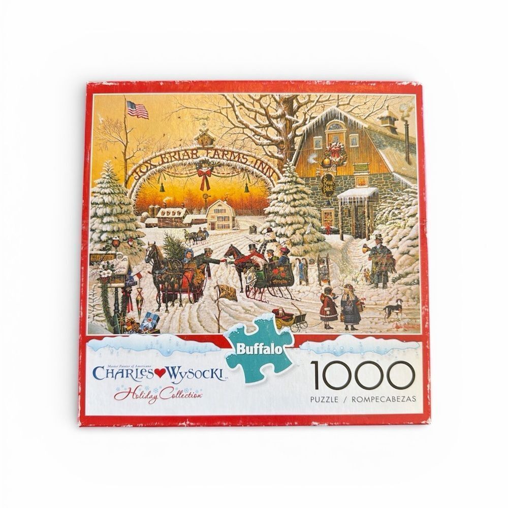 Buffalo Games SEE INFO Charles Wysocki Holiday Puzzle - 1000 Pieces